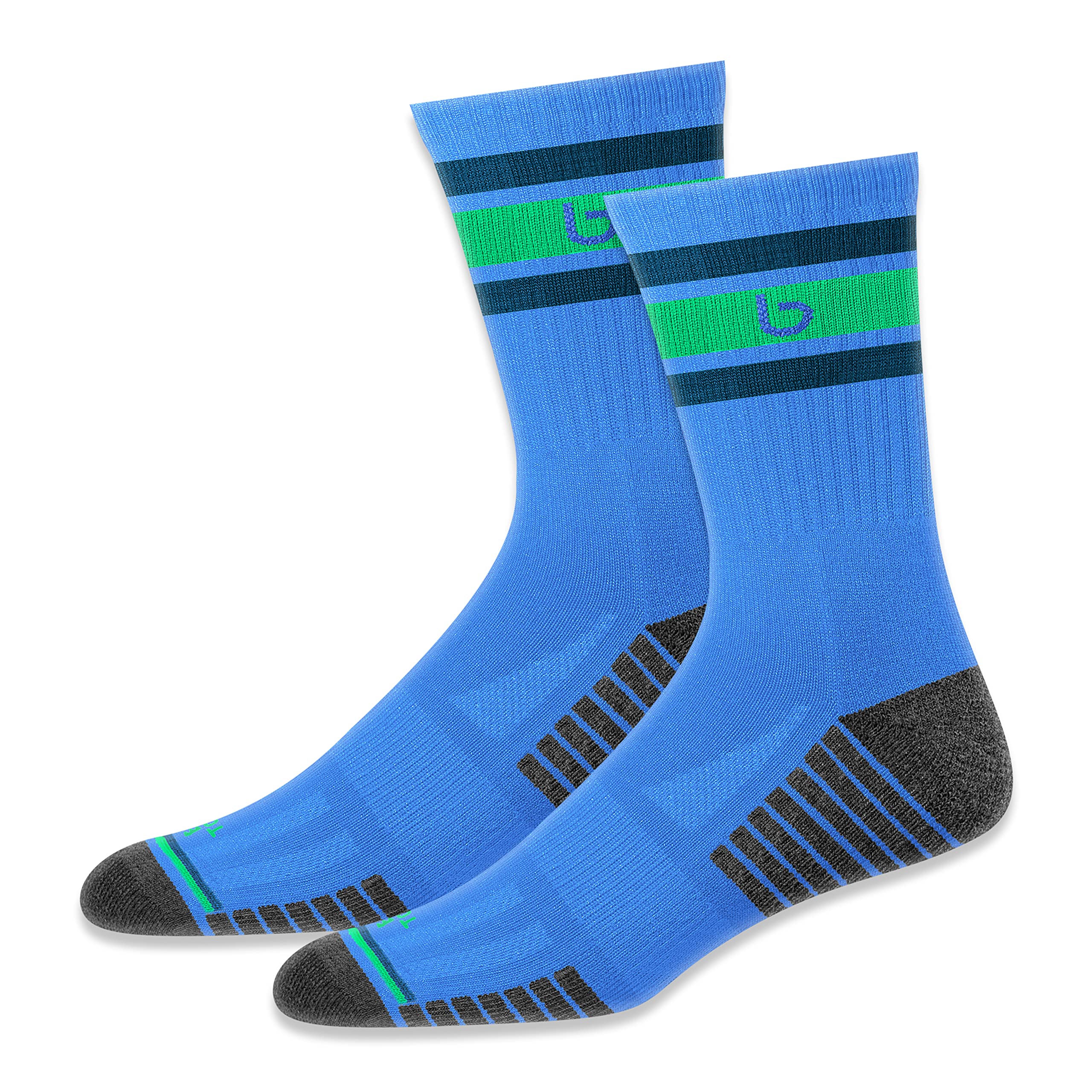 BAMBOS Men's Bamboo Sports Crew Socks - Image 3