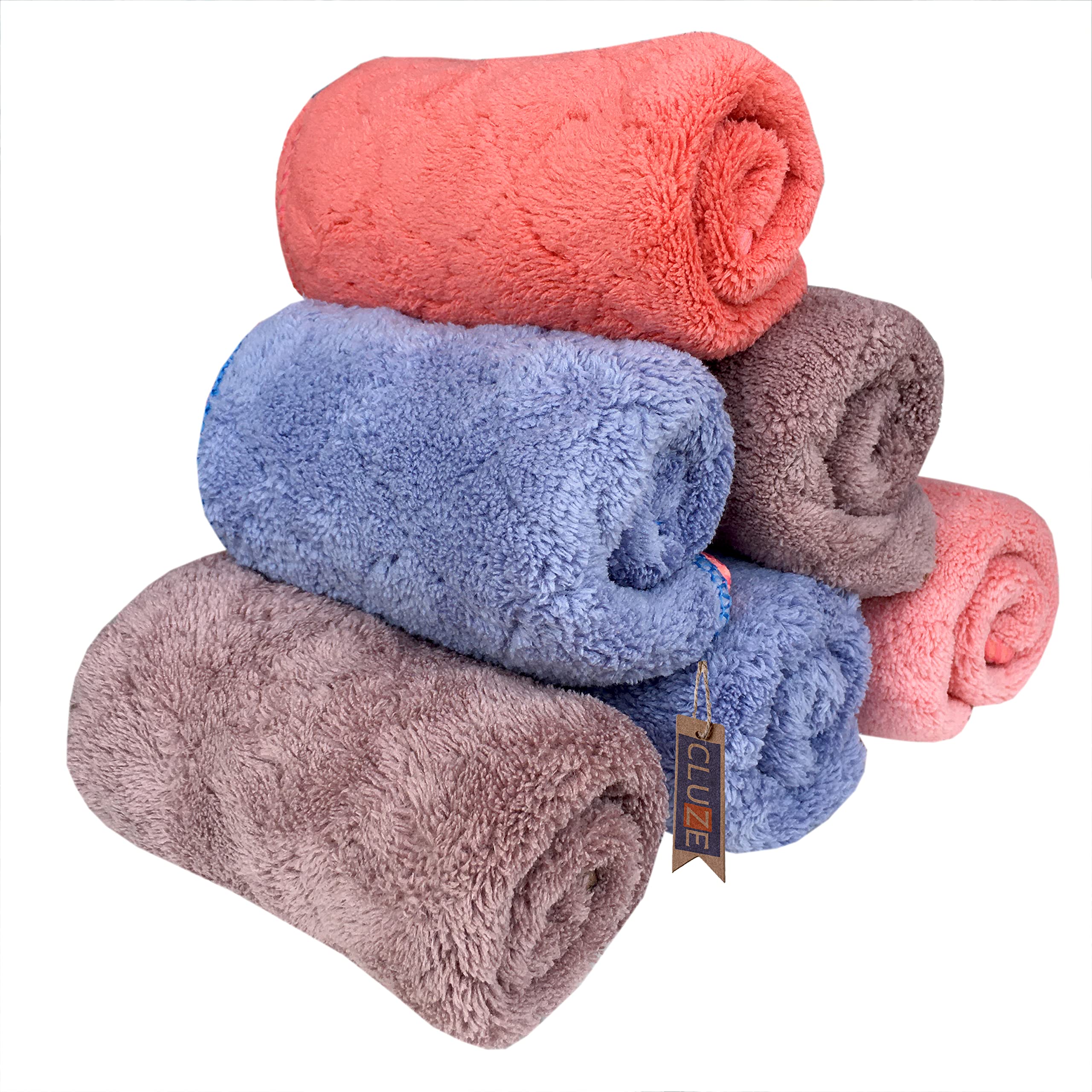CLUZE Microfiber Face Towel for Women & Girls - Image 3