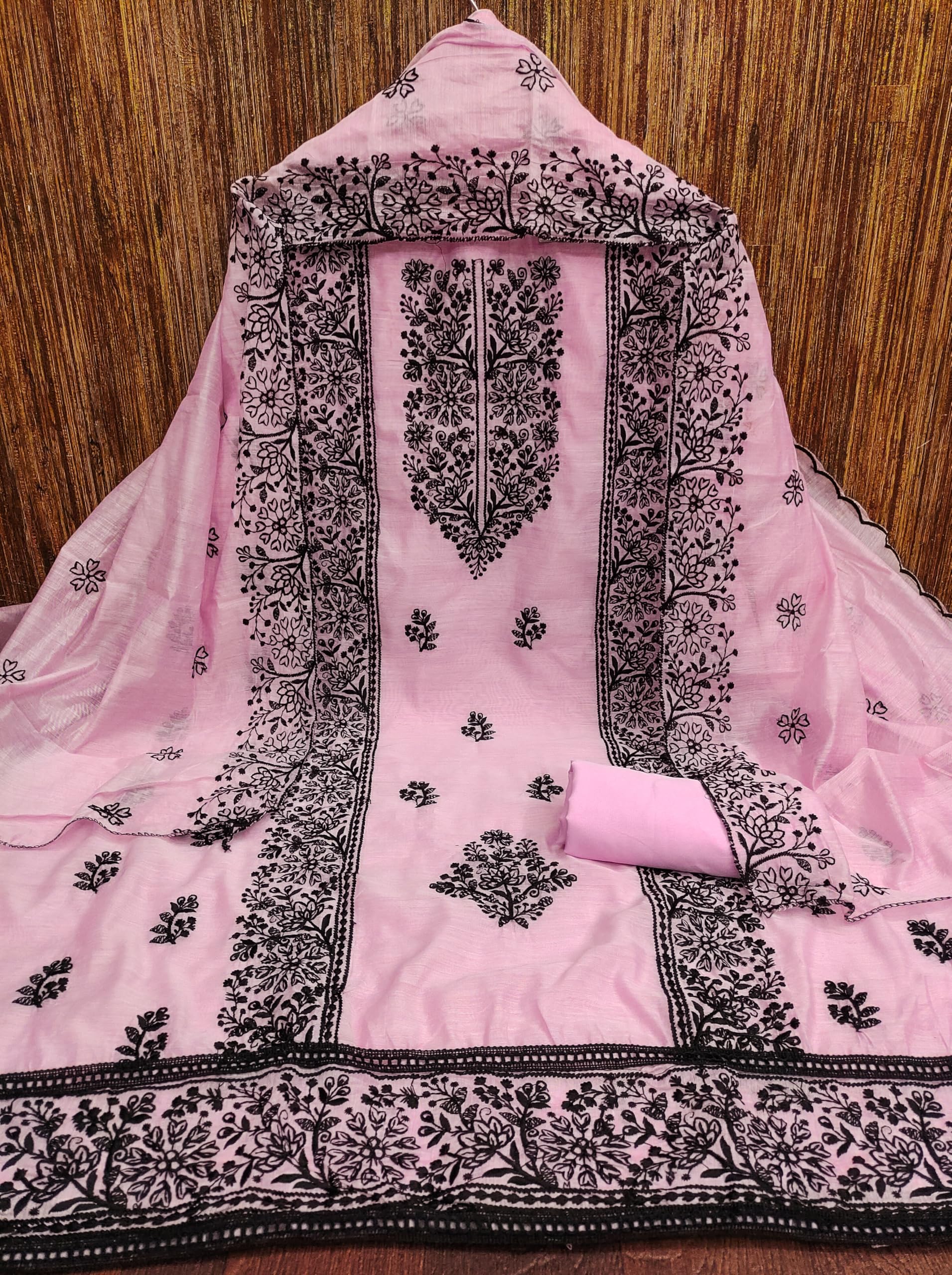 Sidhidata Chanderi Embroidery Salwar Suit for Women - Image 2