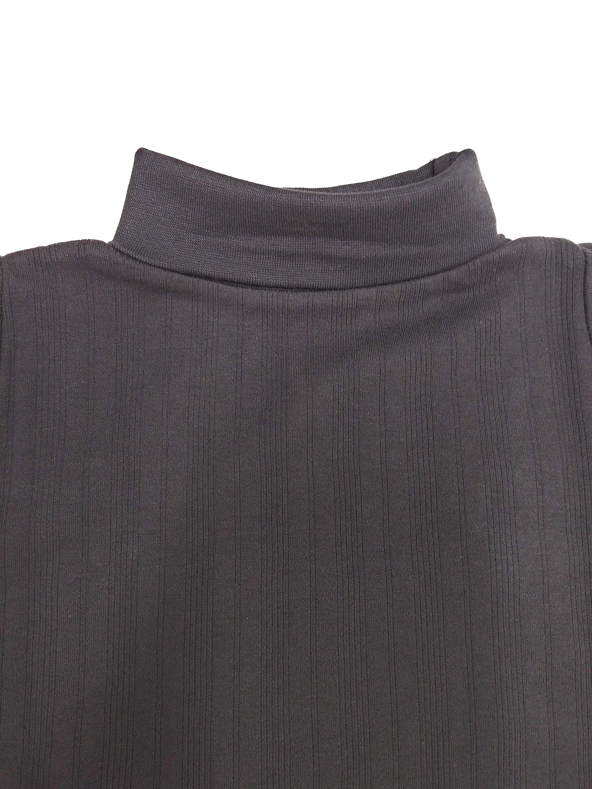 Tangy Kids Turtle High Neck Full Sleeves - Black - Image 3