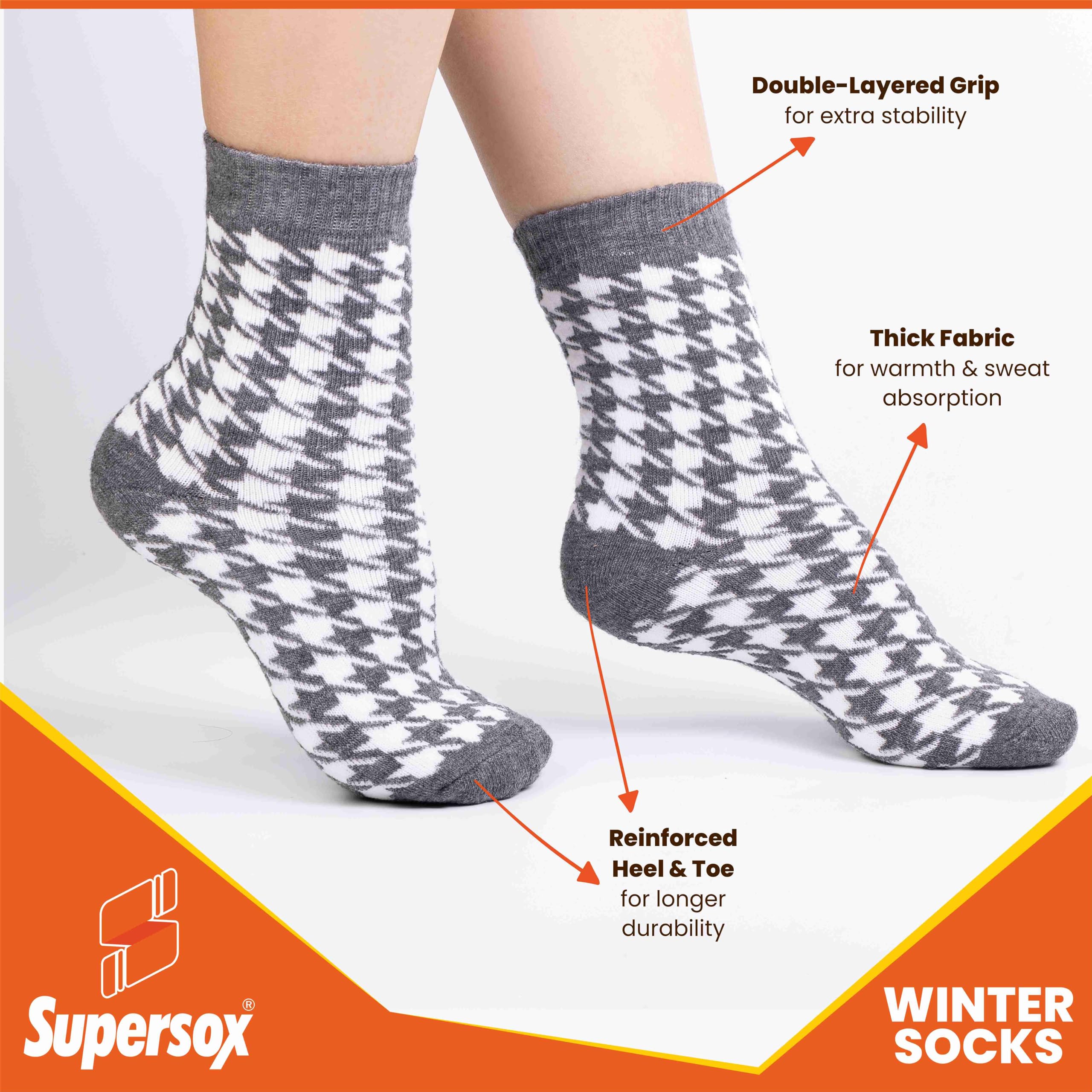 Supersox Wool Winter Thermal Socks for Boys & Girls - Image 4