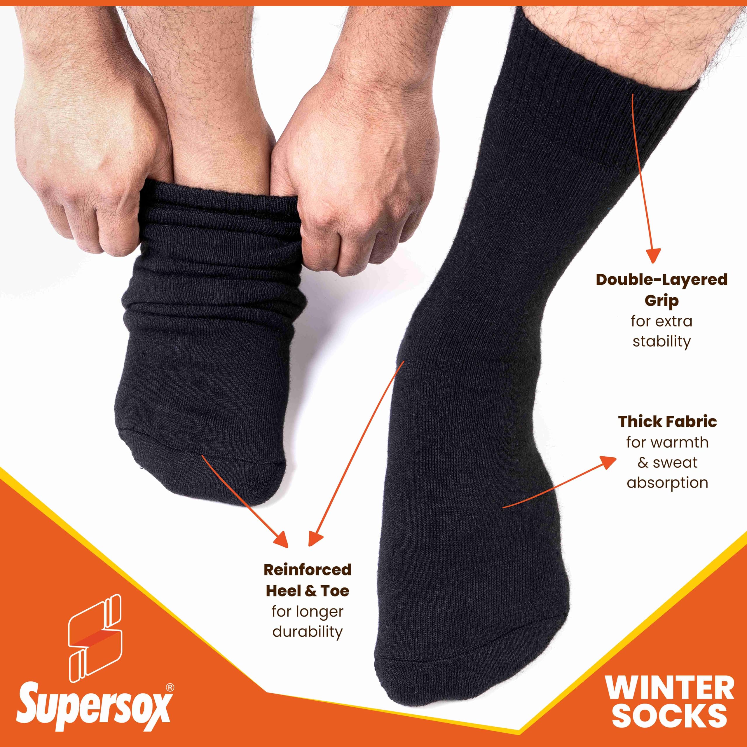 Supersox Men's Thermal Socks - Multicolour - Image 4