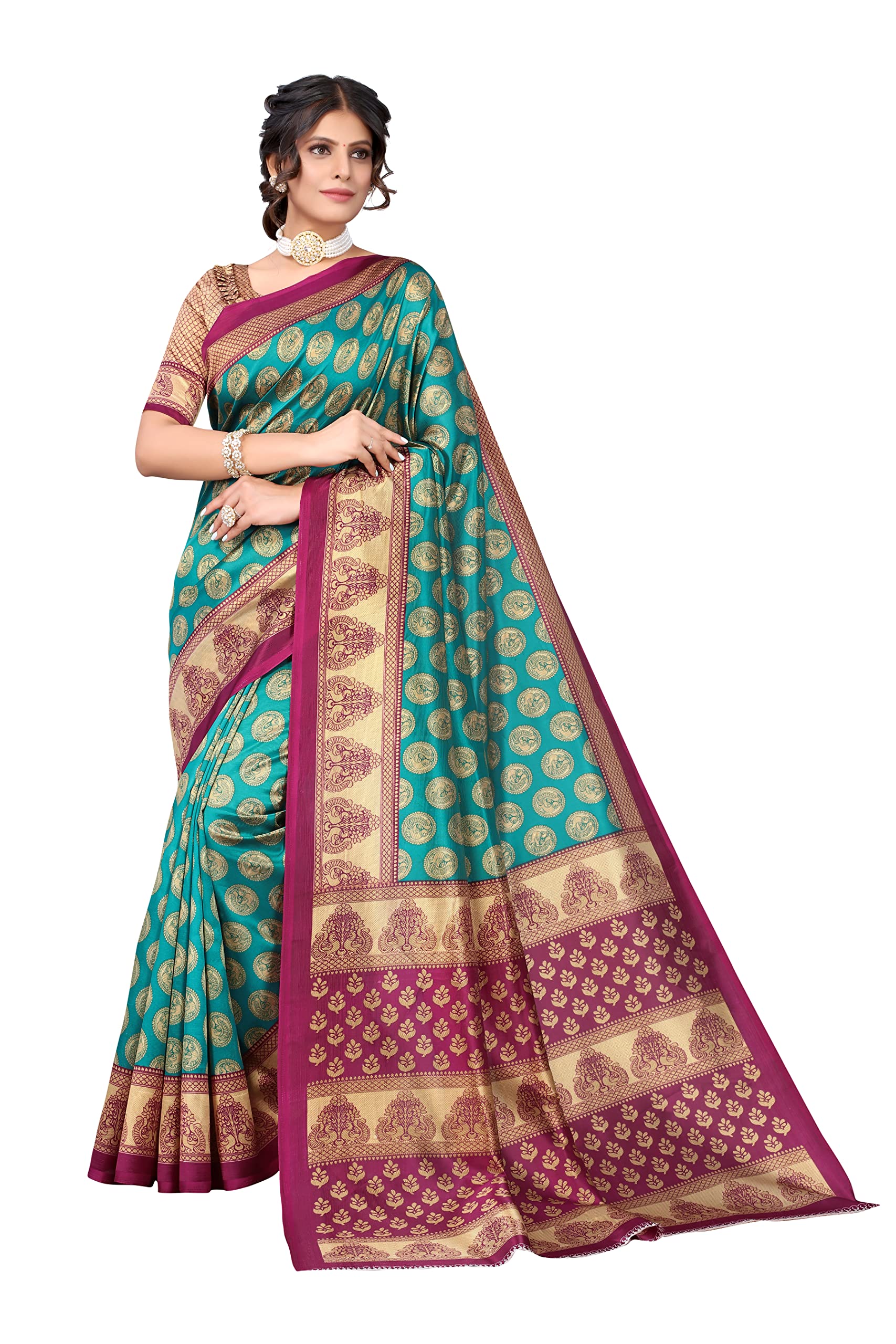 Yashika Art Silk Jacquard Saree