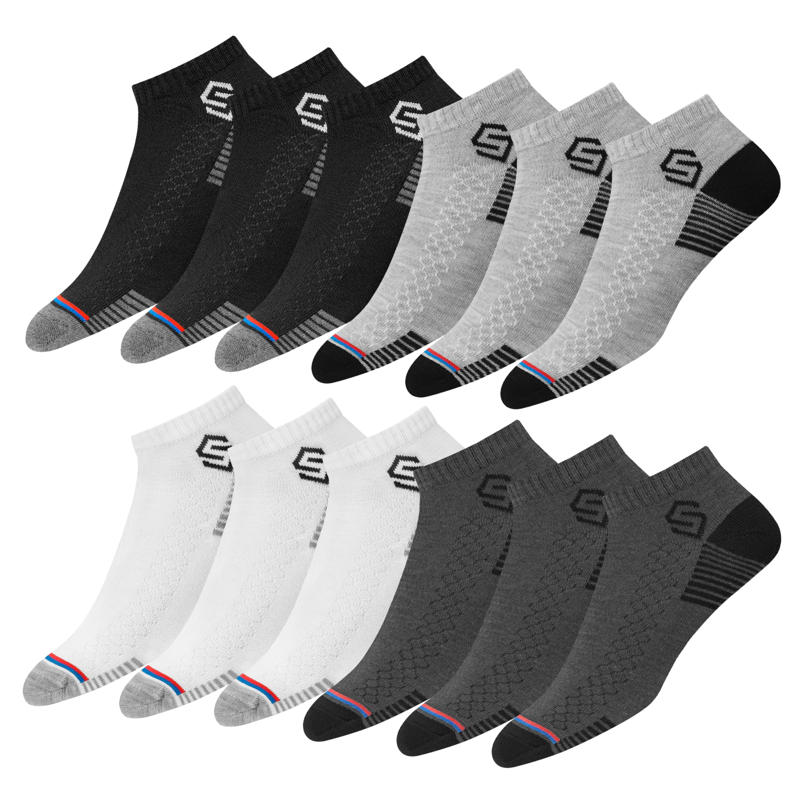 SWAGR Men's Sports Cotton Ankle Socks - Image 3