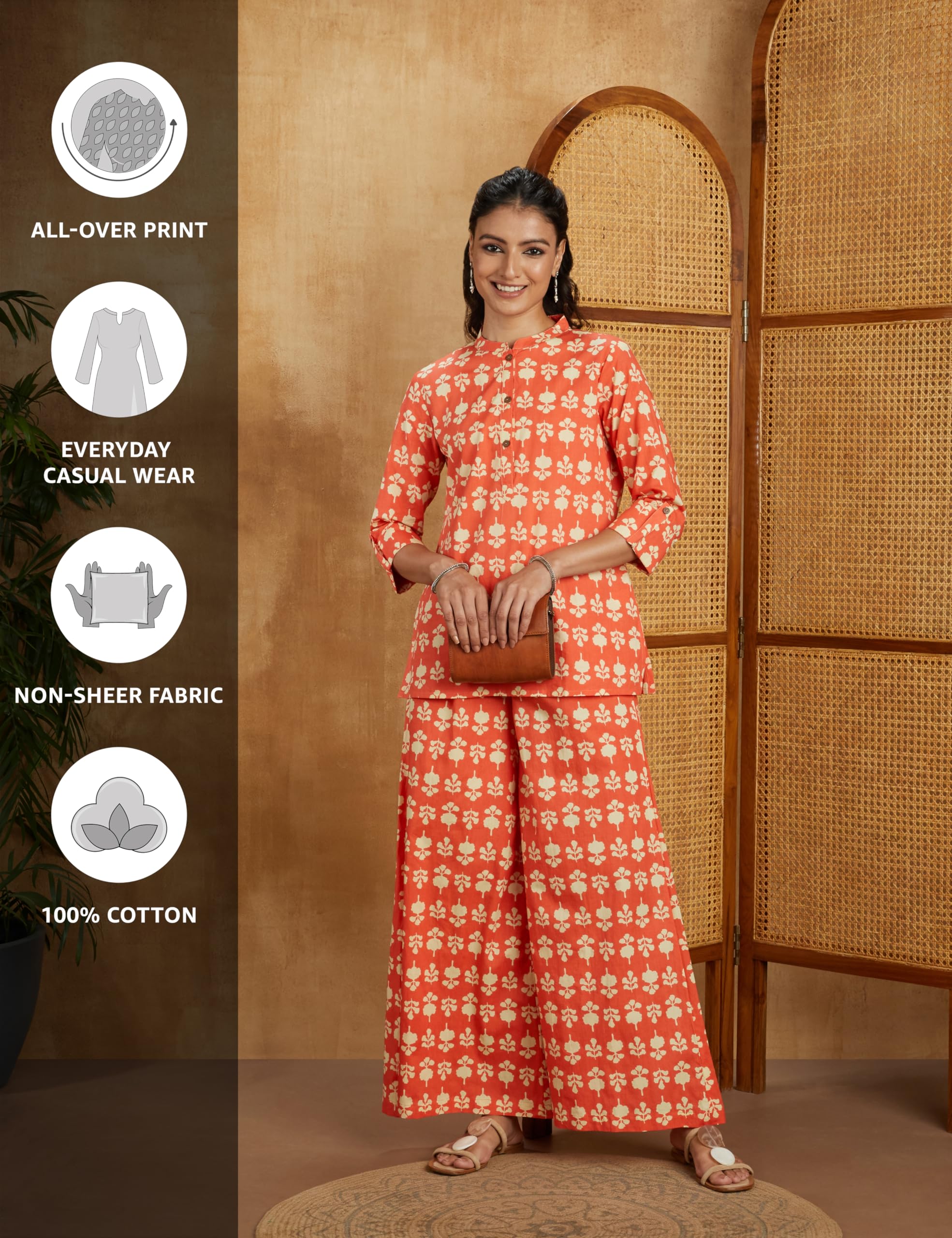 Myx Women's Printed Cotton Kurti - Image 3