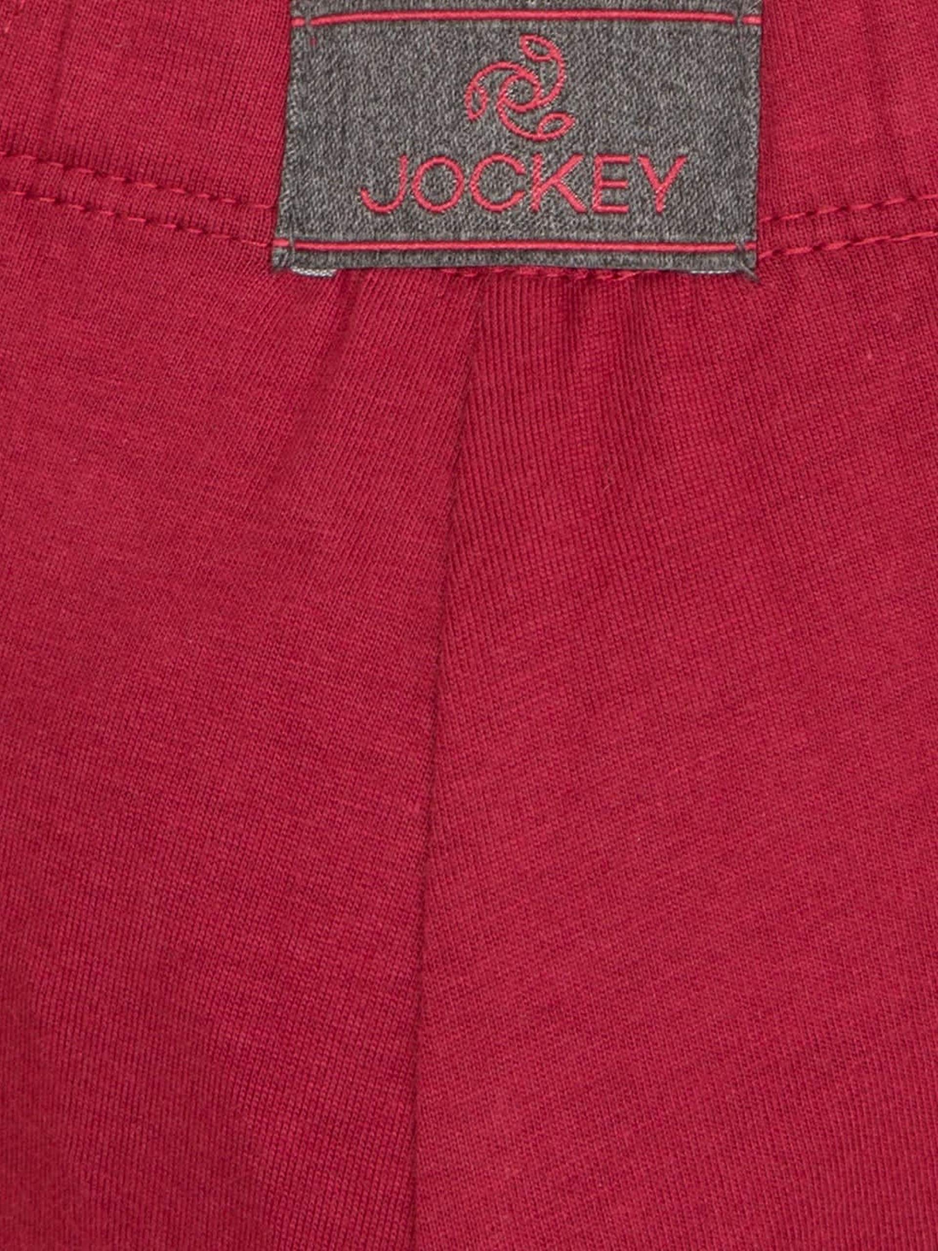Jockey Men's Cotton Poco Brief - Red Wine - Image 5