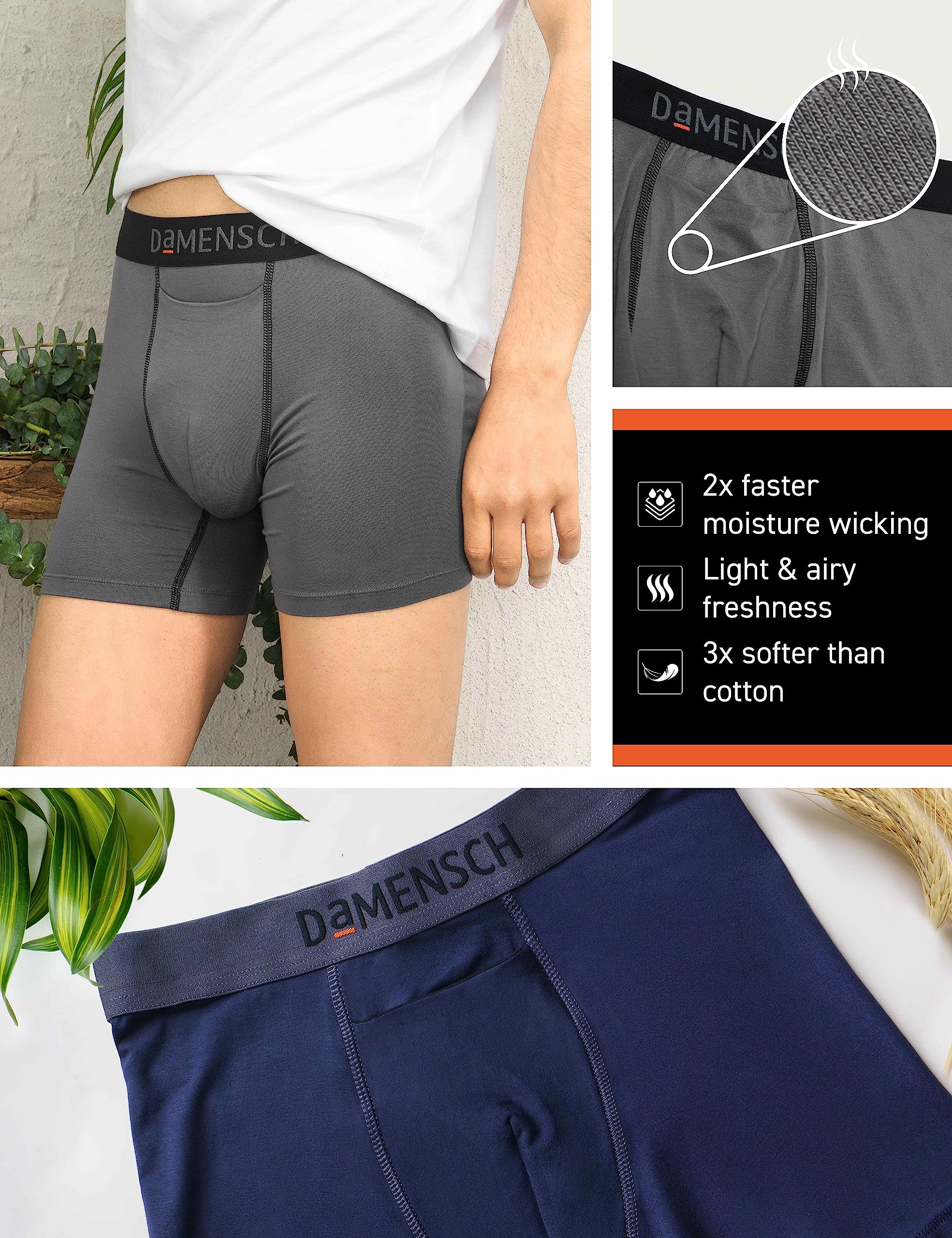 DAMENSCH Men Cotton Boxer Brief - Image 3