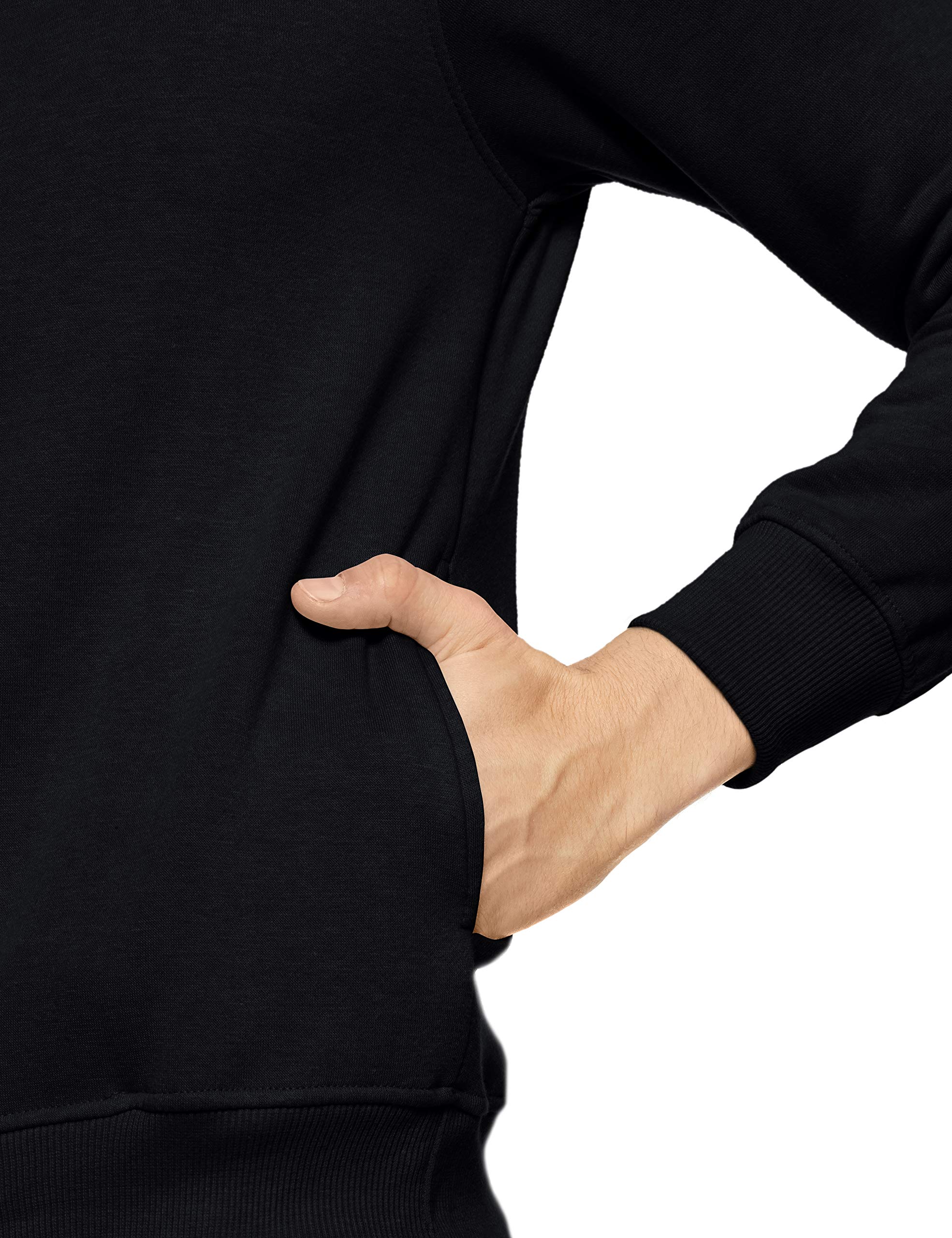 Fort Collins Men's Cotton Sweat Shirt - Black - Image 4