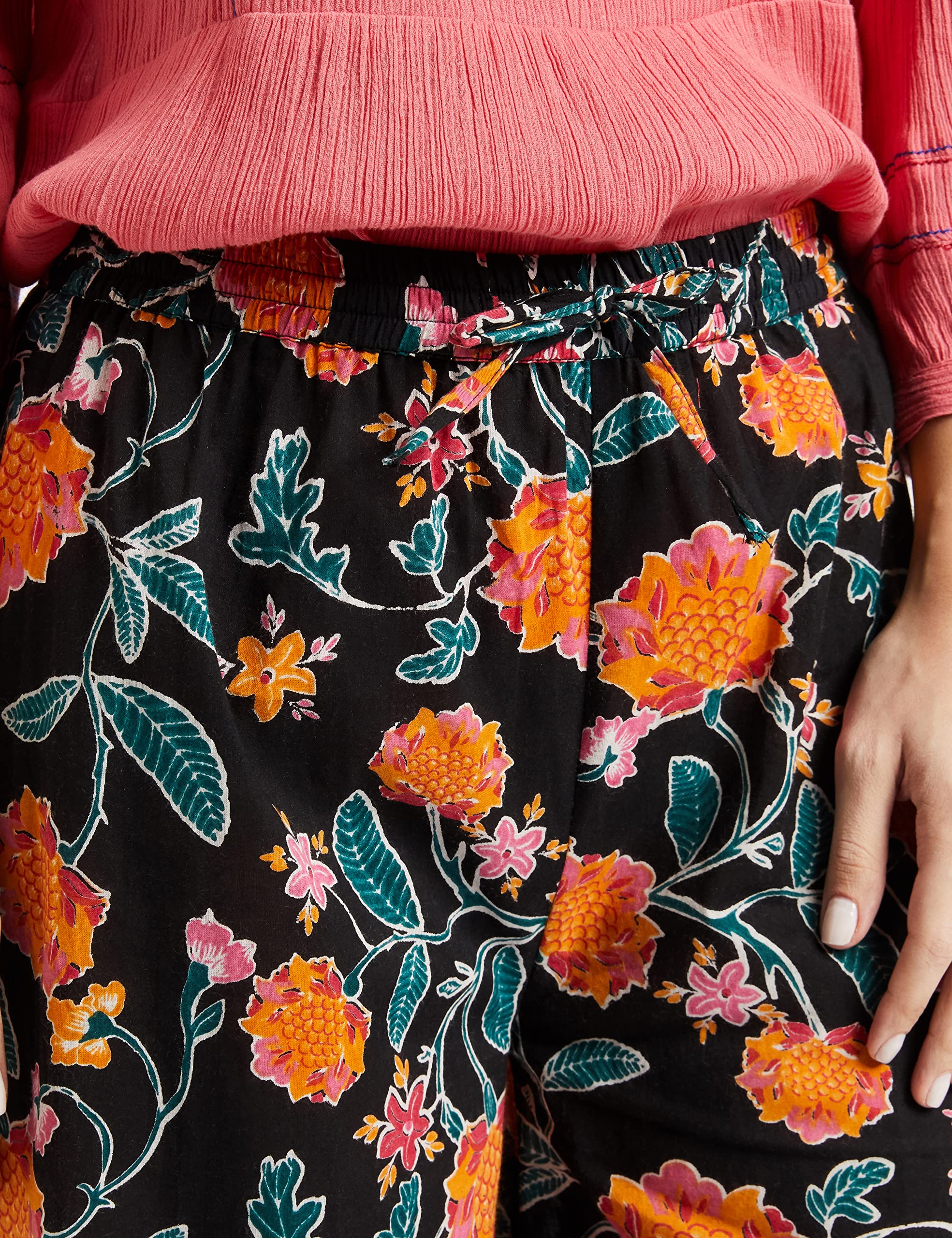 Myx Women's Loose Fit Palazzo - Black - Image 4