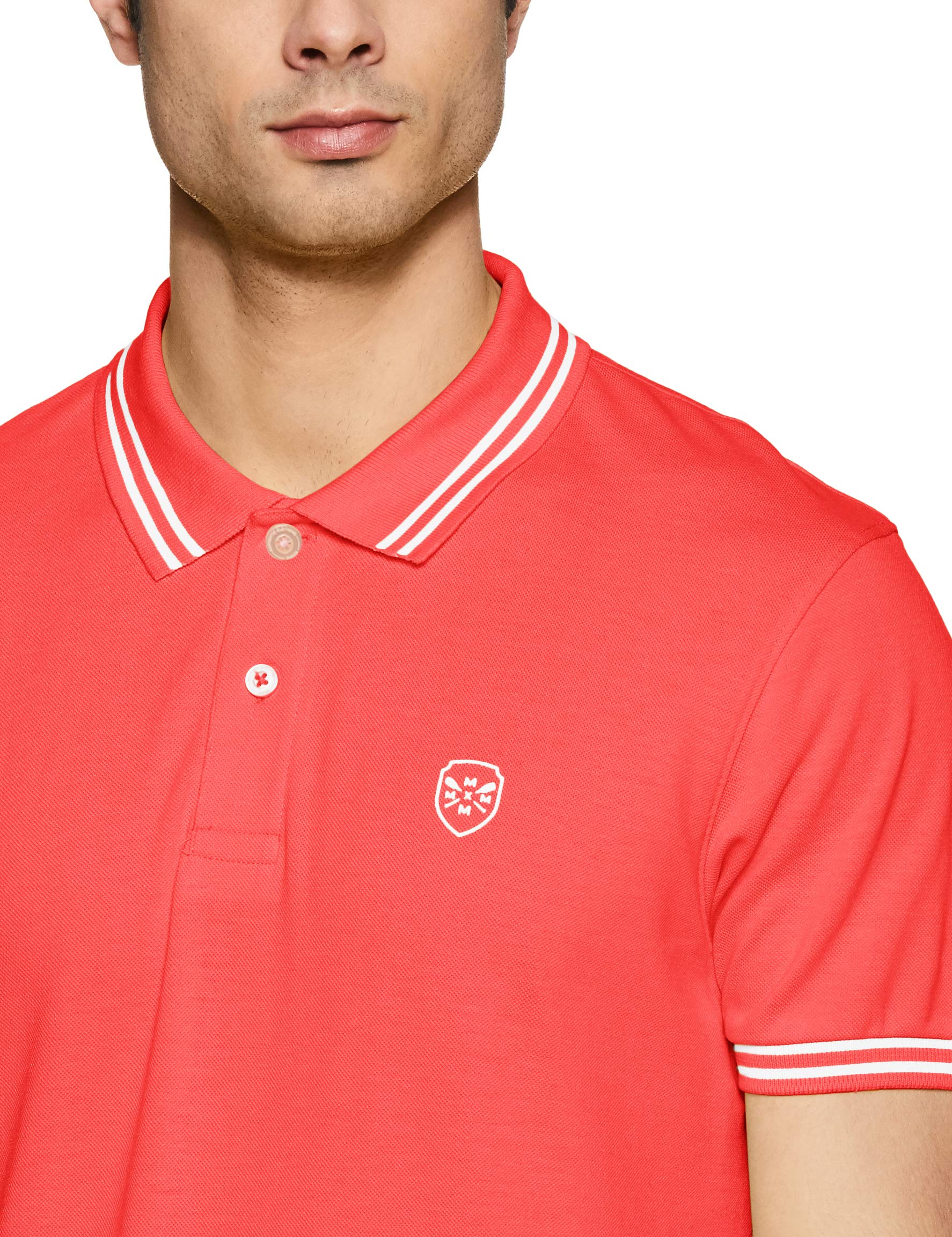 Max Men Red Polo T-Shirt - Image 3