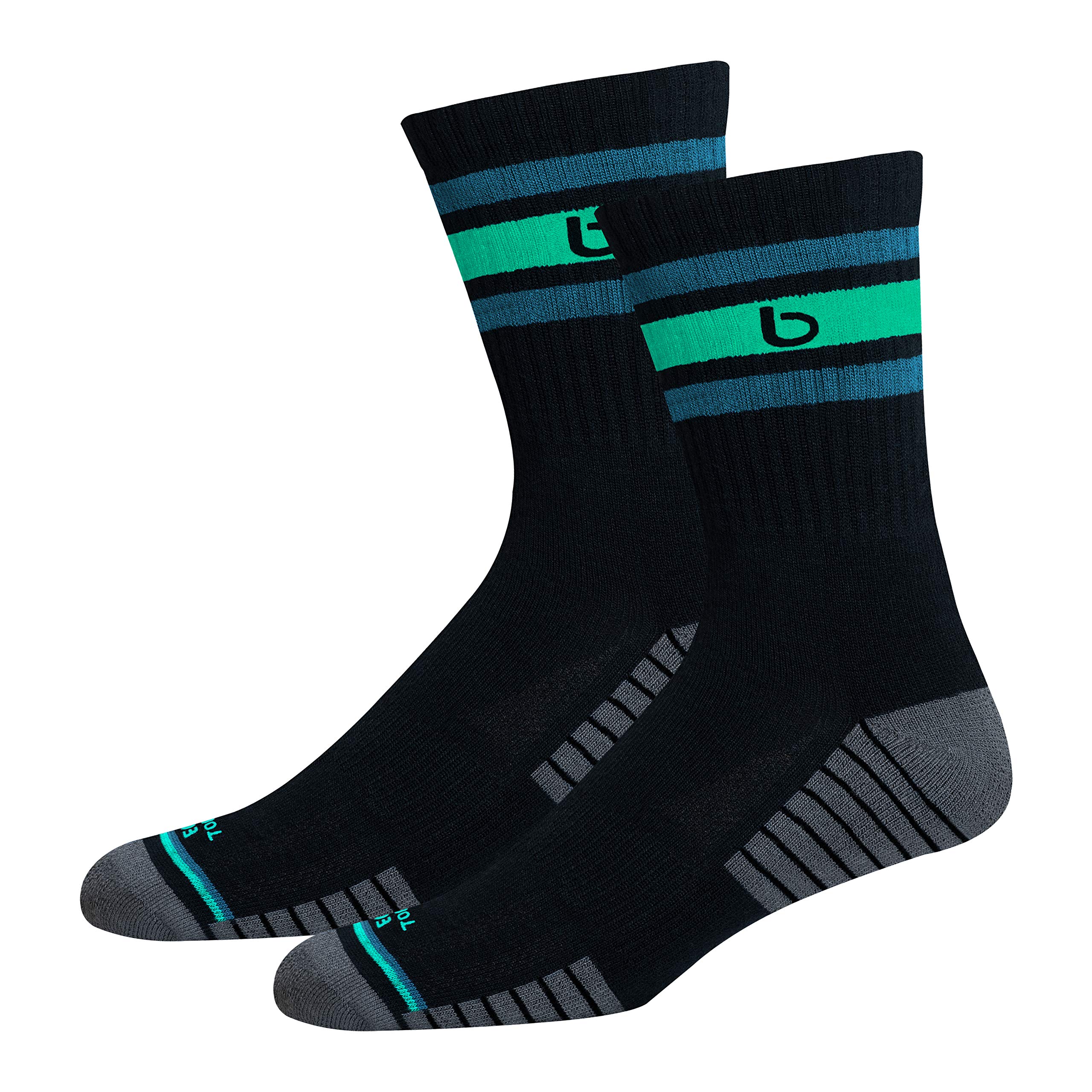 BAMBOS Men's Bamboo Sports Crew Socks - Image 5