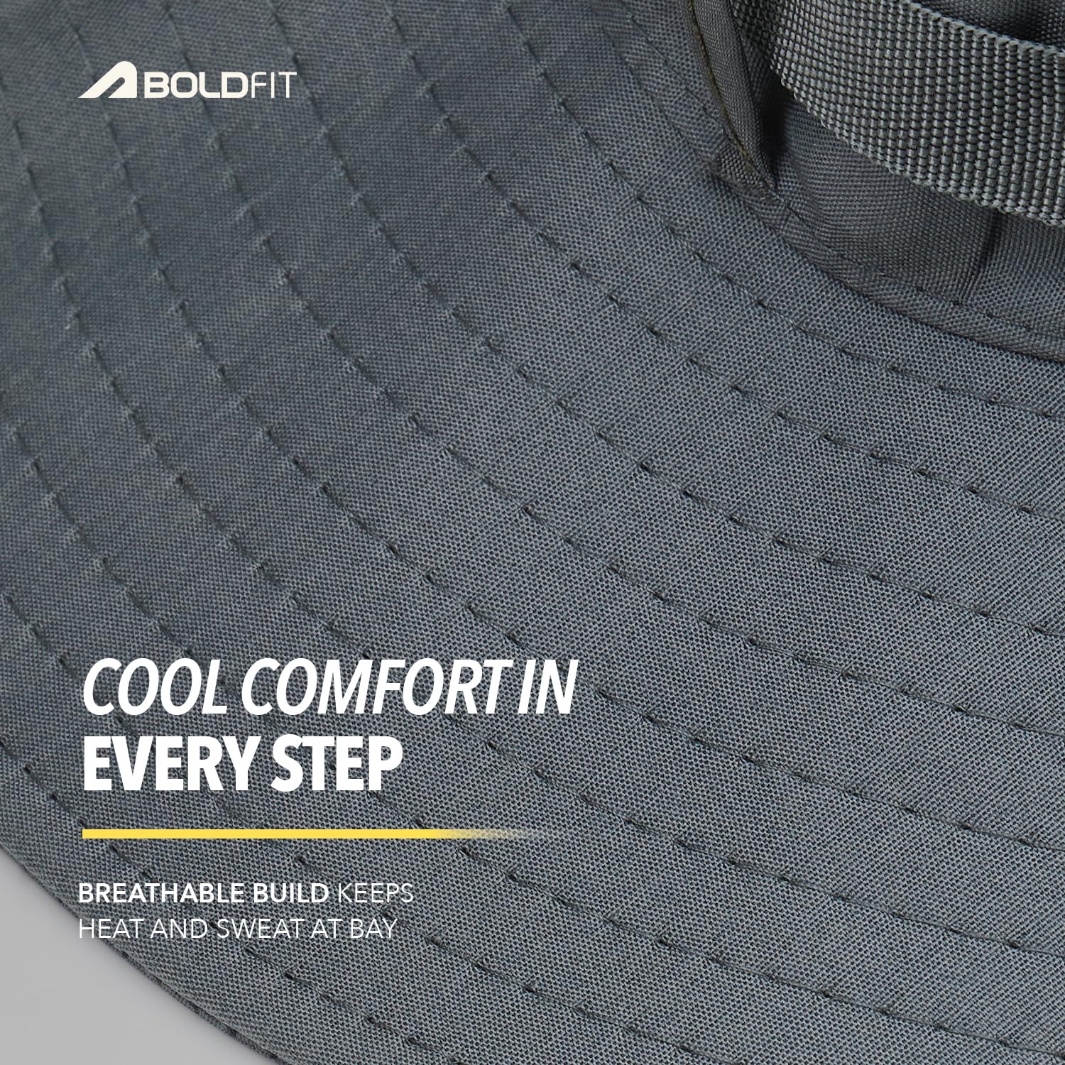 Boldfit Sun Hat for Men & Women - Wide Brim UPF Protection - Image 5
