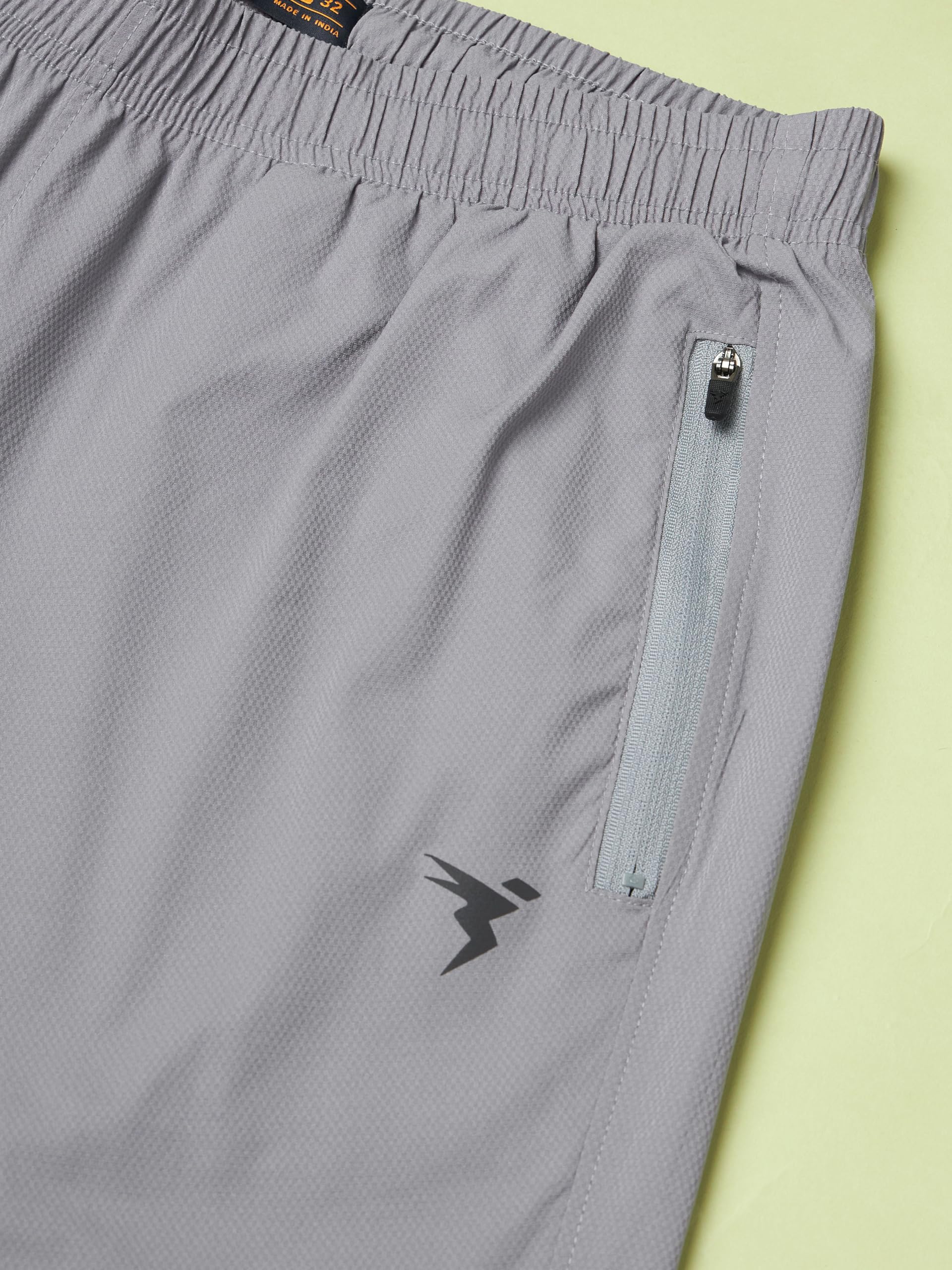 TECHNOSPORT Men's Grey Jogger Track Pants - Image 5