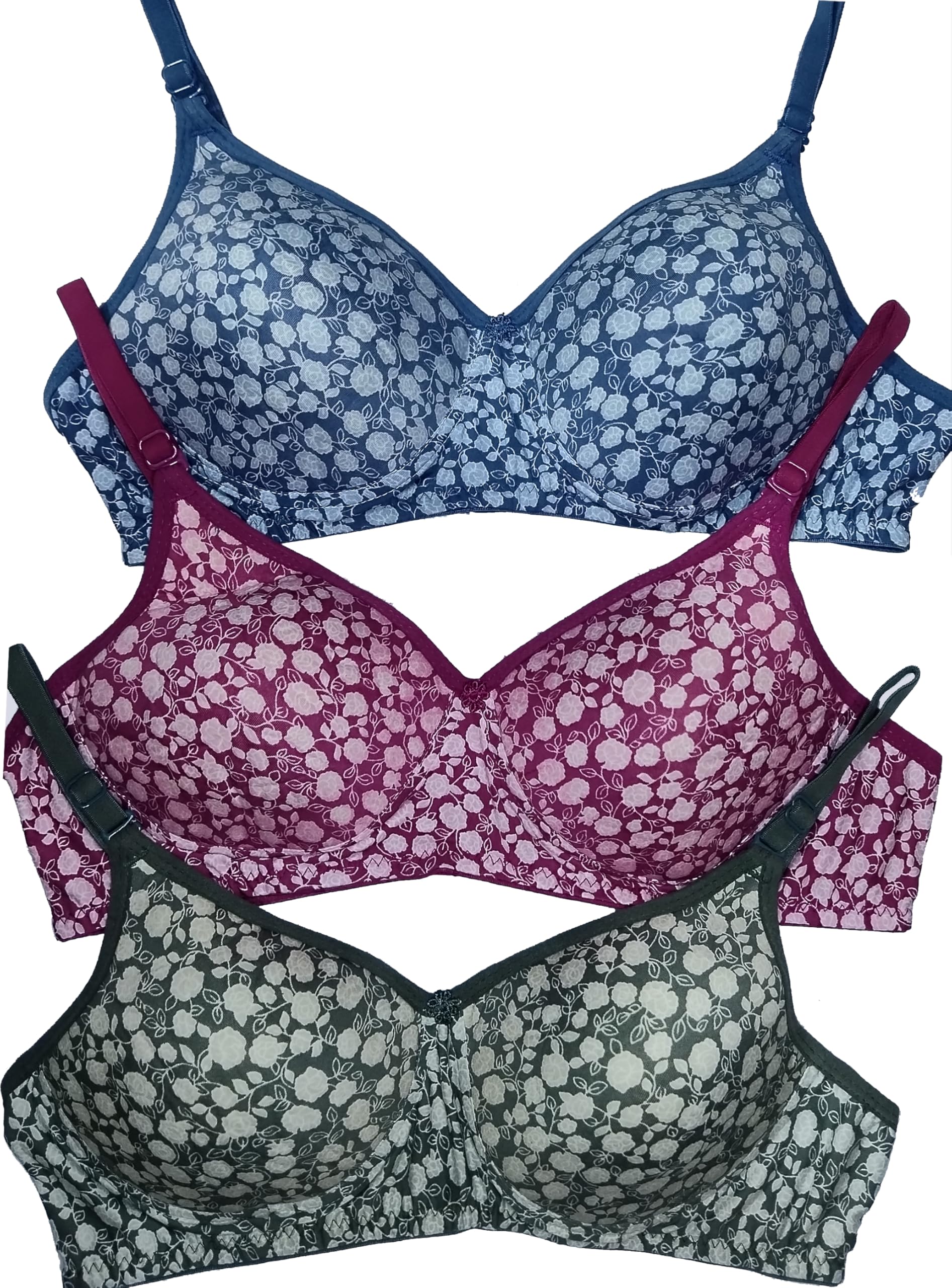 BRIELLE Padded Non-Wired Bra for Women