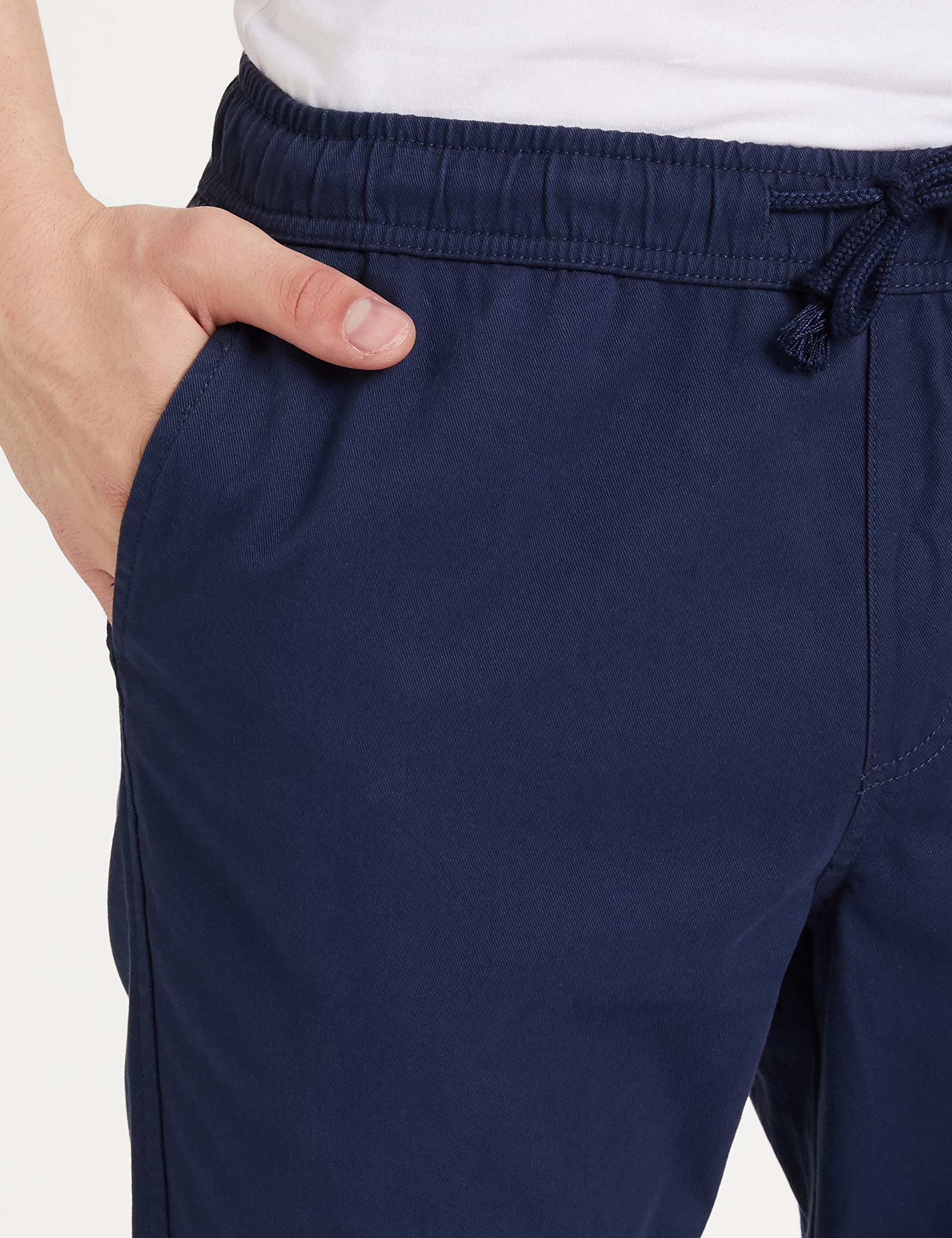 Symbol Men Slim Stretch Jogger Pants Navy - Image 4