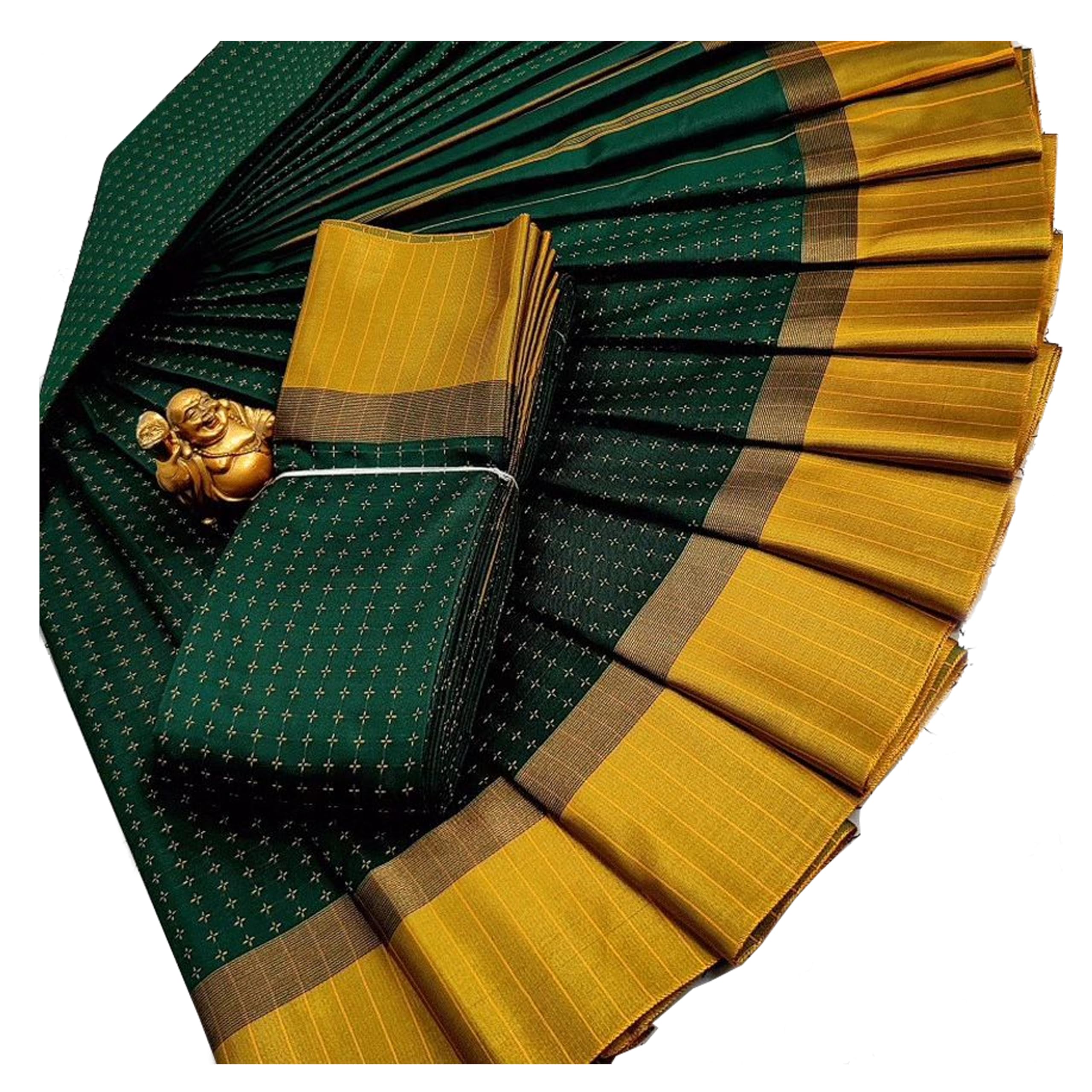 VJ Fashion Women Woven Silk Saree