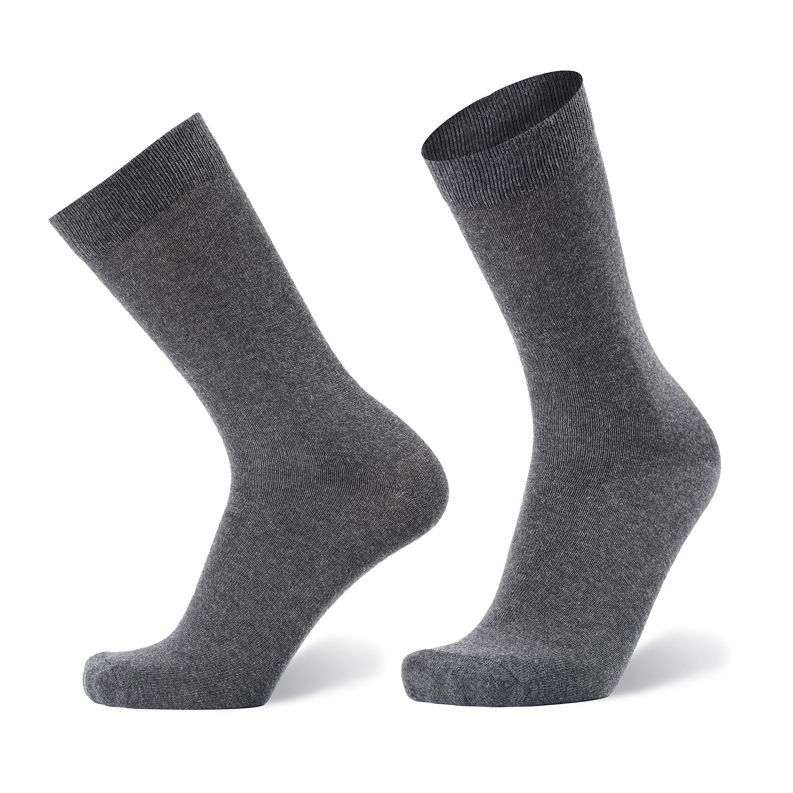 ANCHOR Men's Cotton Socks - Grey Navy Blue Black - Image 4