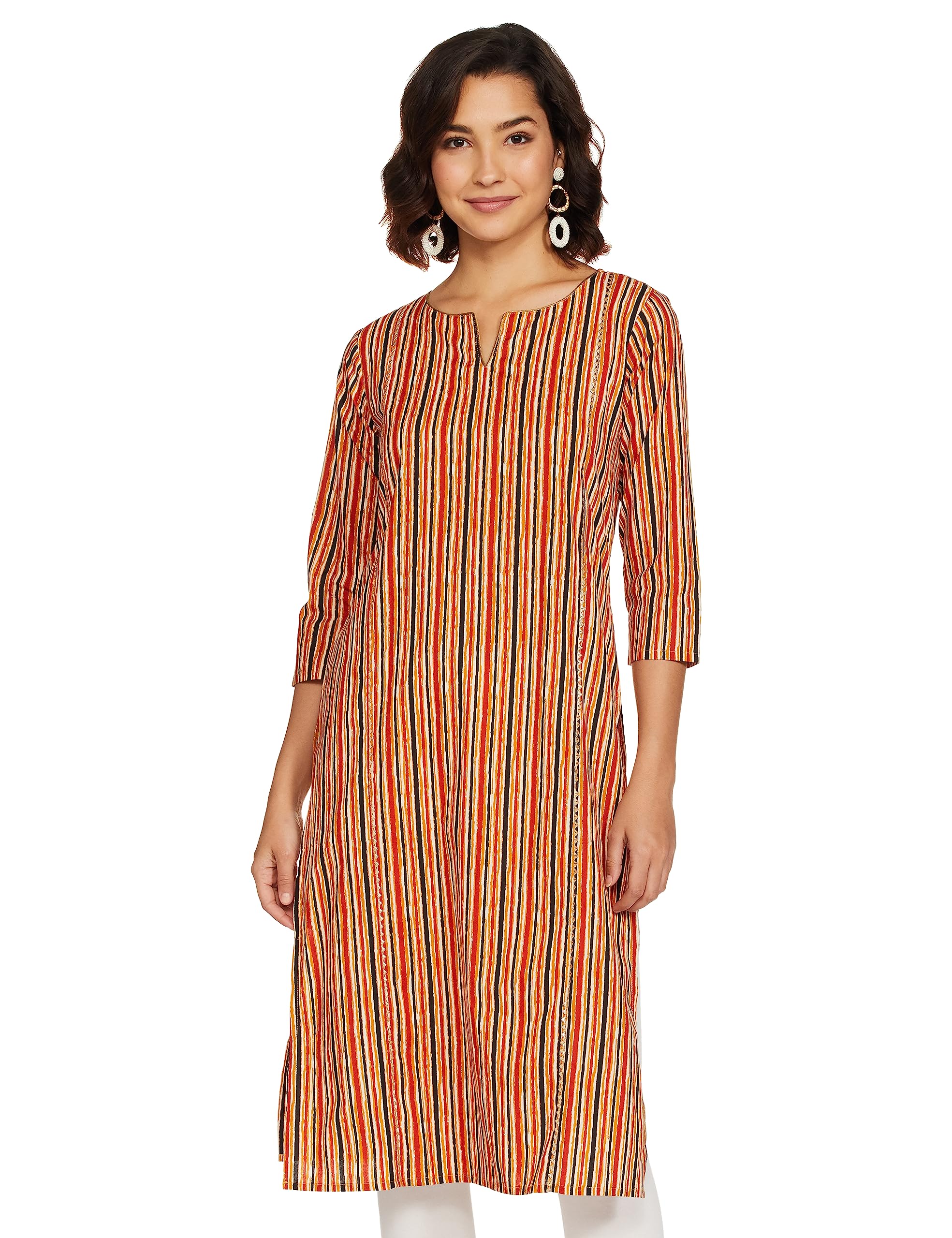 Myx Women's Cotton Kurta - Multi-Coloured