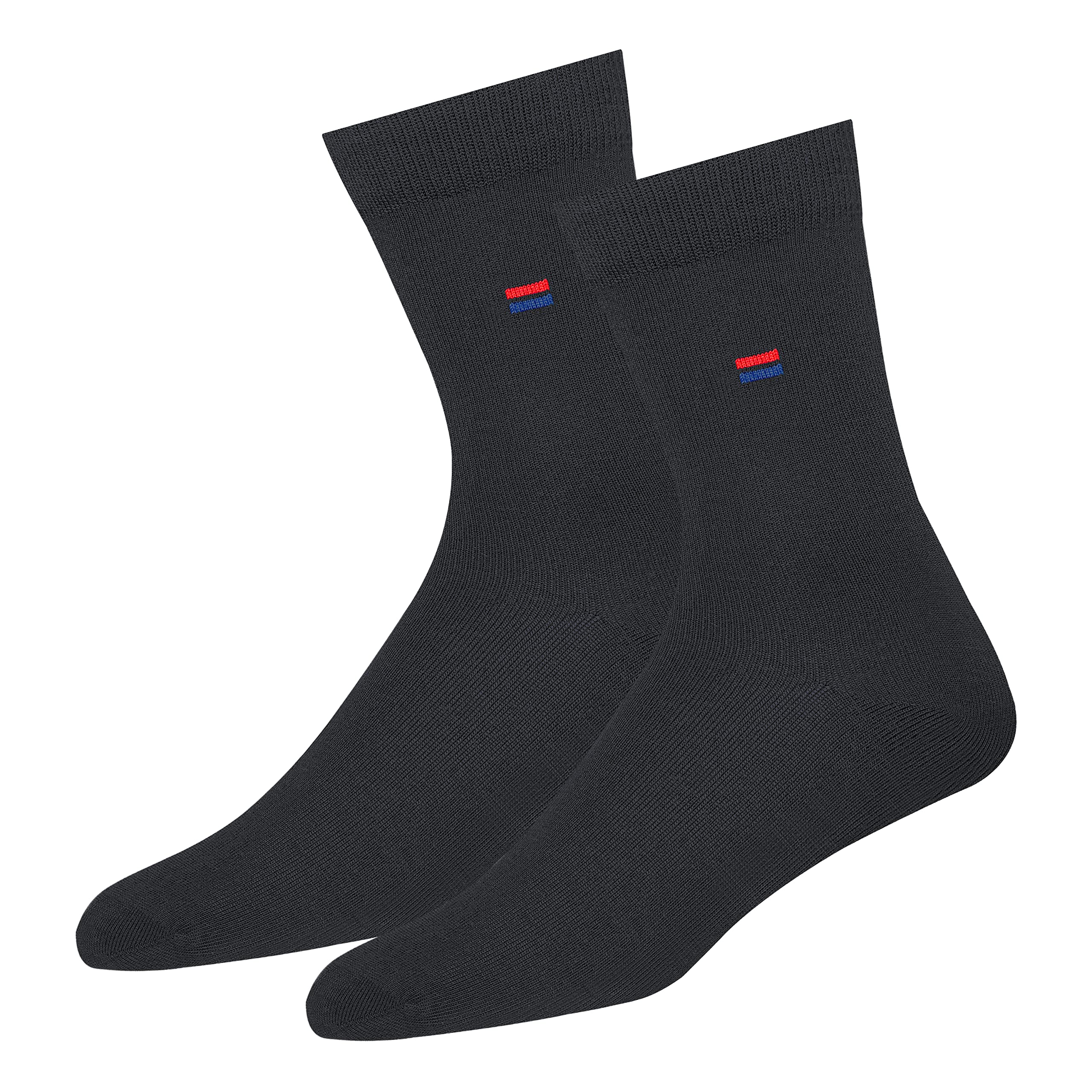 NAVYSPORT Men's Calf Length Cotton Socks - Multicolored - Image 2