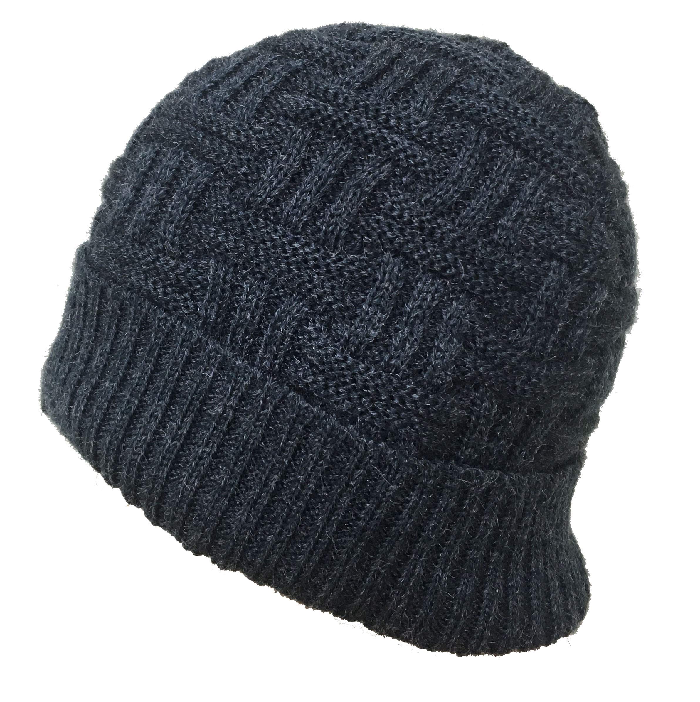 Gajraj Unisex Navy Woolen Cap