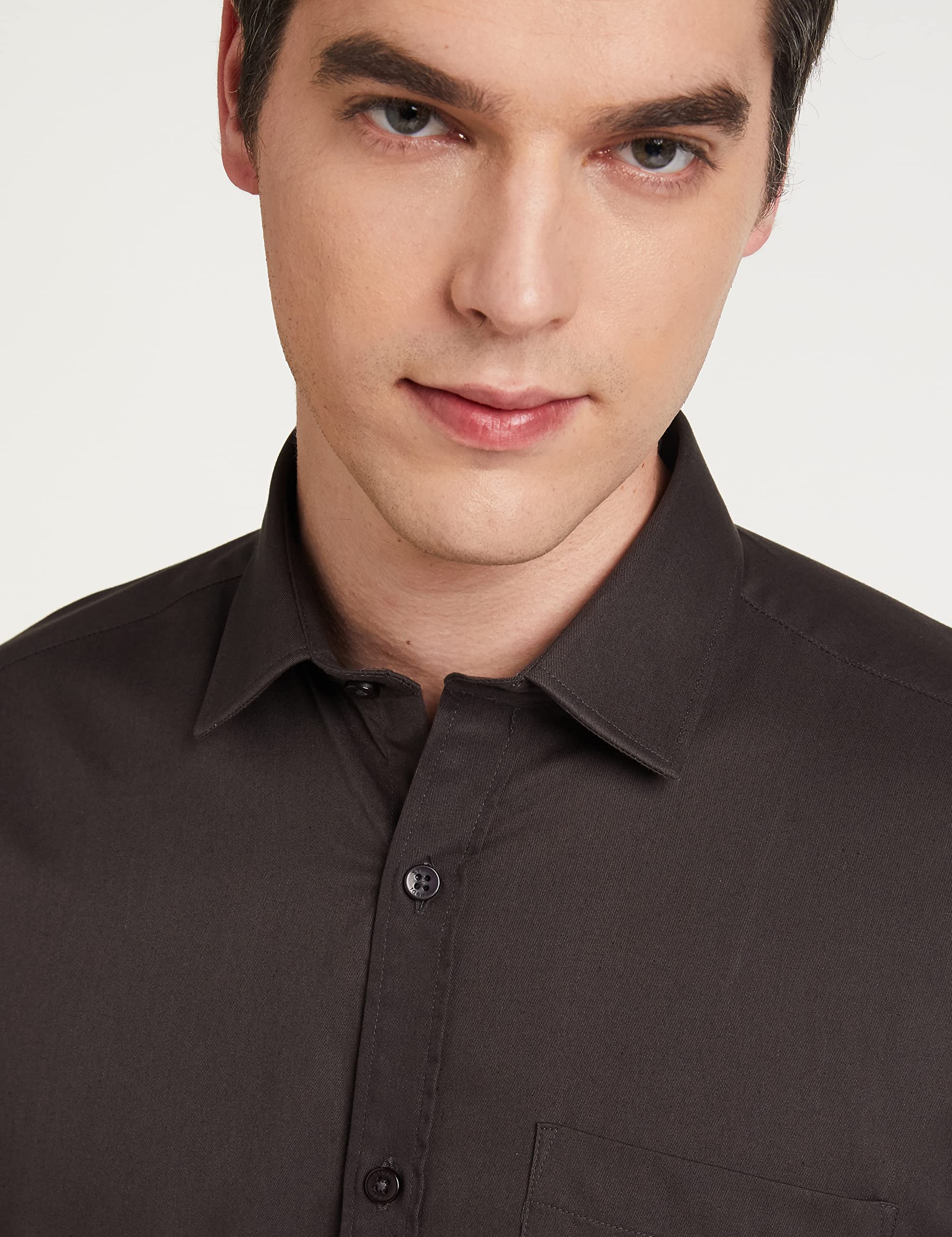 Symbol Men's Grey Formal Shirt - Image 4