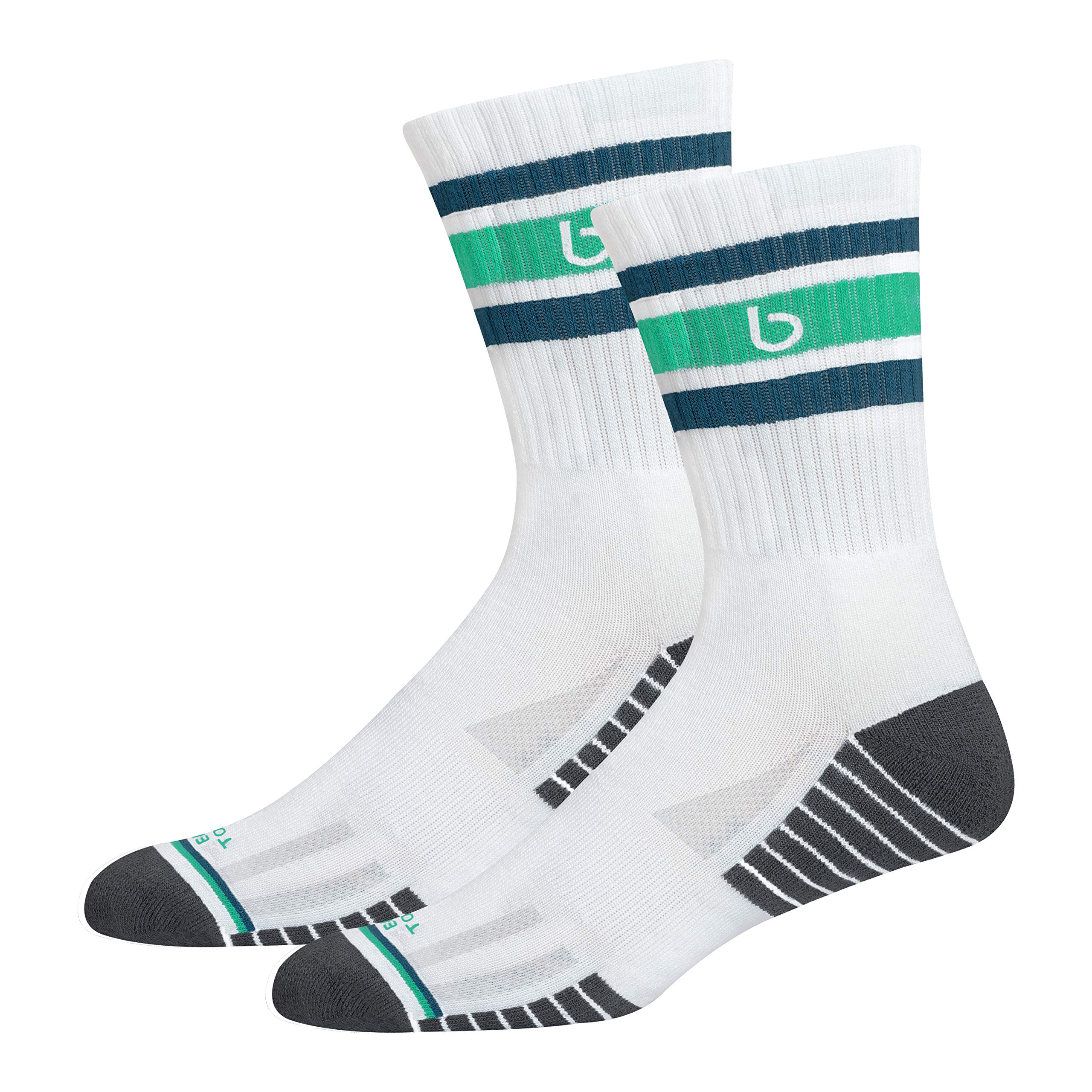 BAMBOS Men's Bamboo Sports Crew Socks - Image 4
