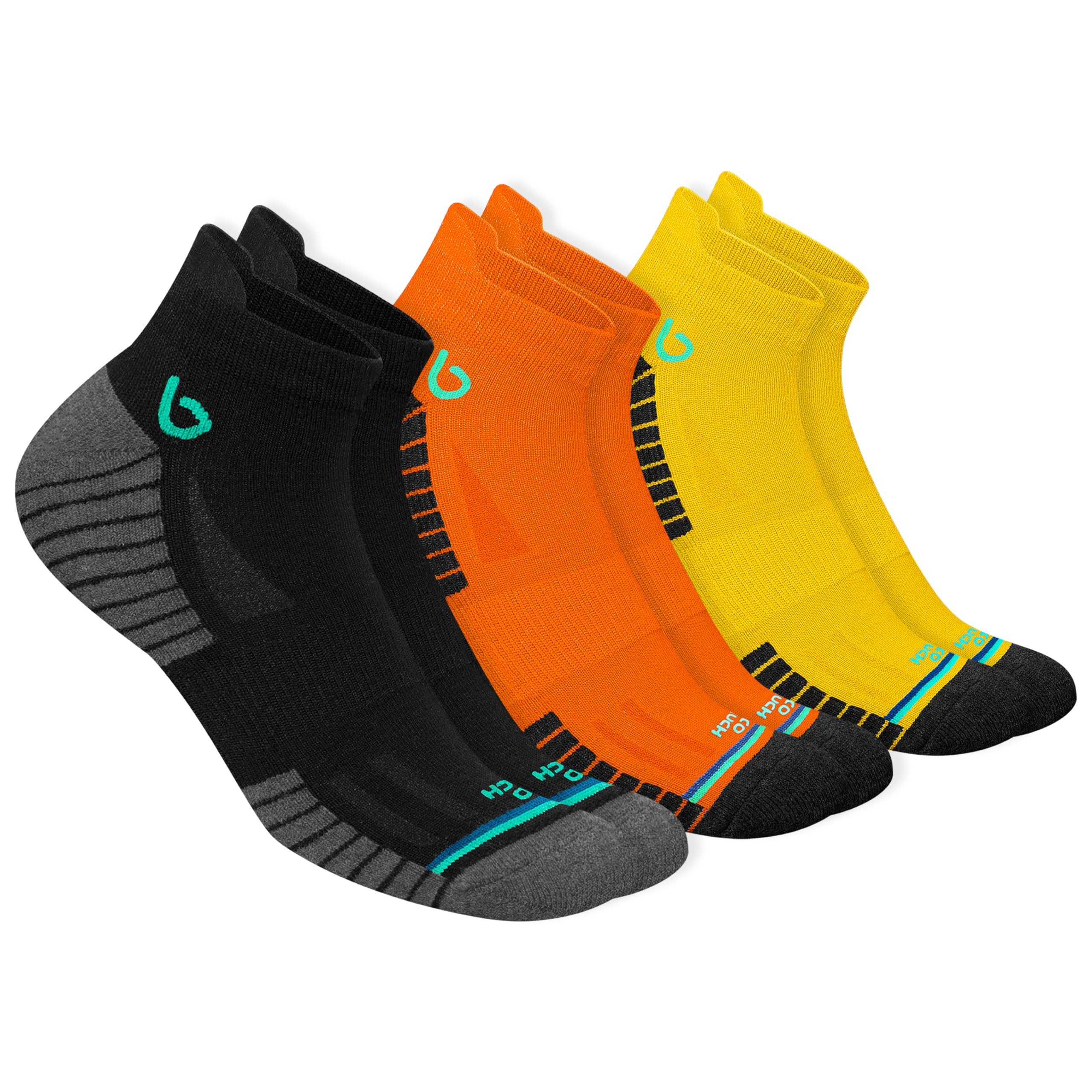 BAMBOS Bamboo Cotton Ankle Socks for Men - Image 3