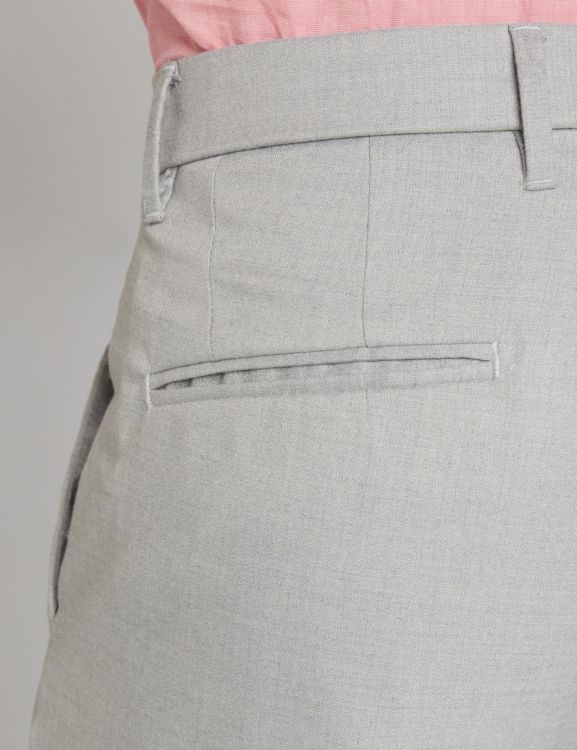 Allen Solly Men's Grey Casual Trousers - Image 5