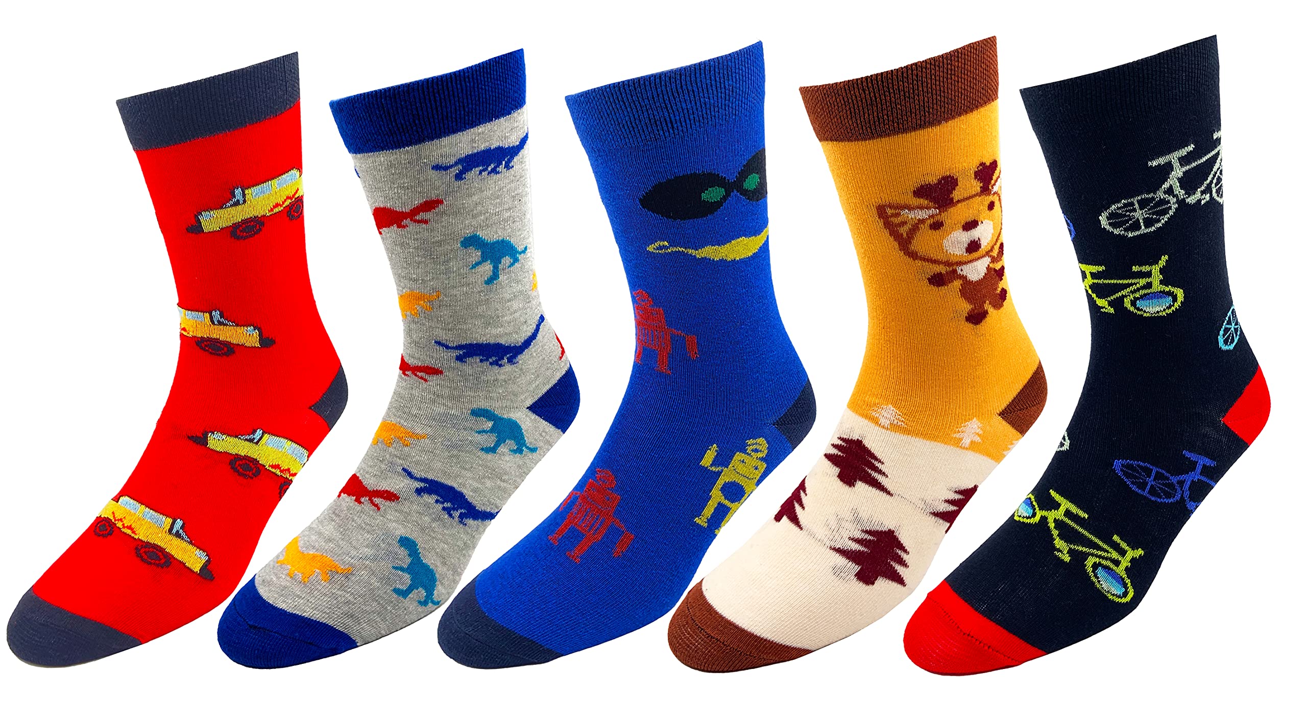 RC ROYAL CLASS Kids Calf Socks - Multicoloured Cotton - Image 2
