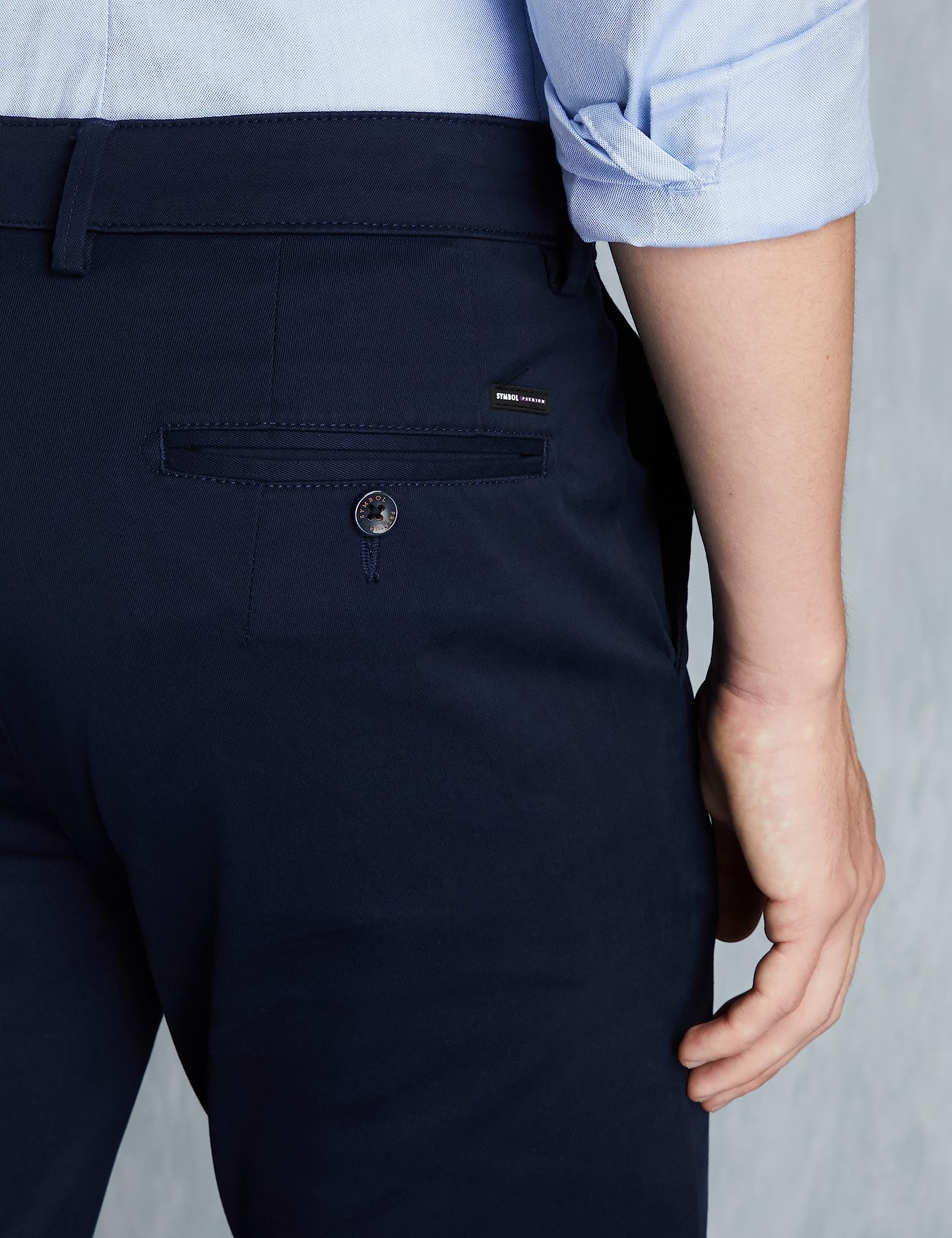 Symbol Men Flexi Waist Casual Pants - Image 5