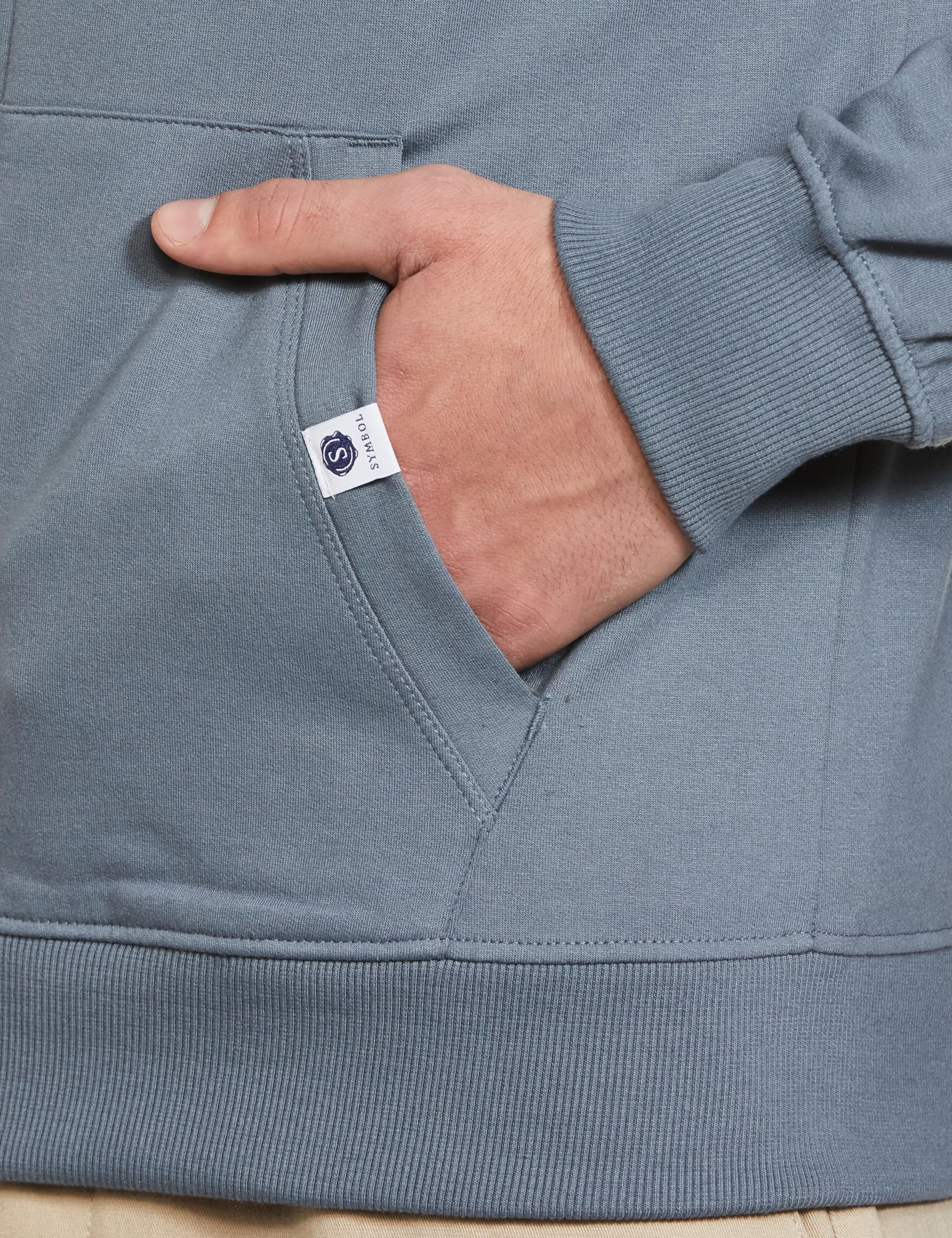 Amazon Men Cotton Blend Sweatshirt - Ash - Image 4