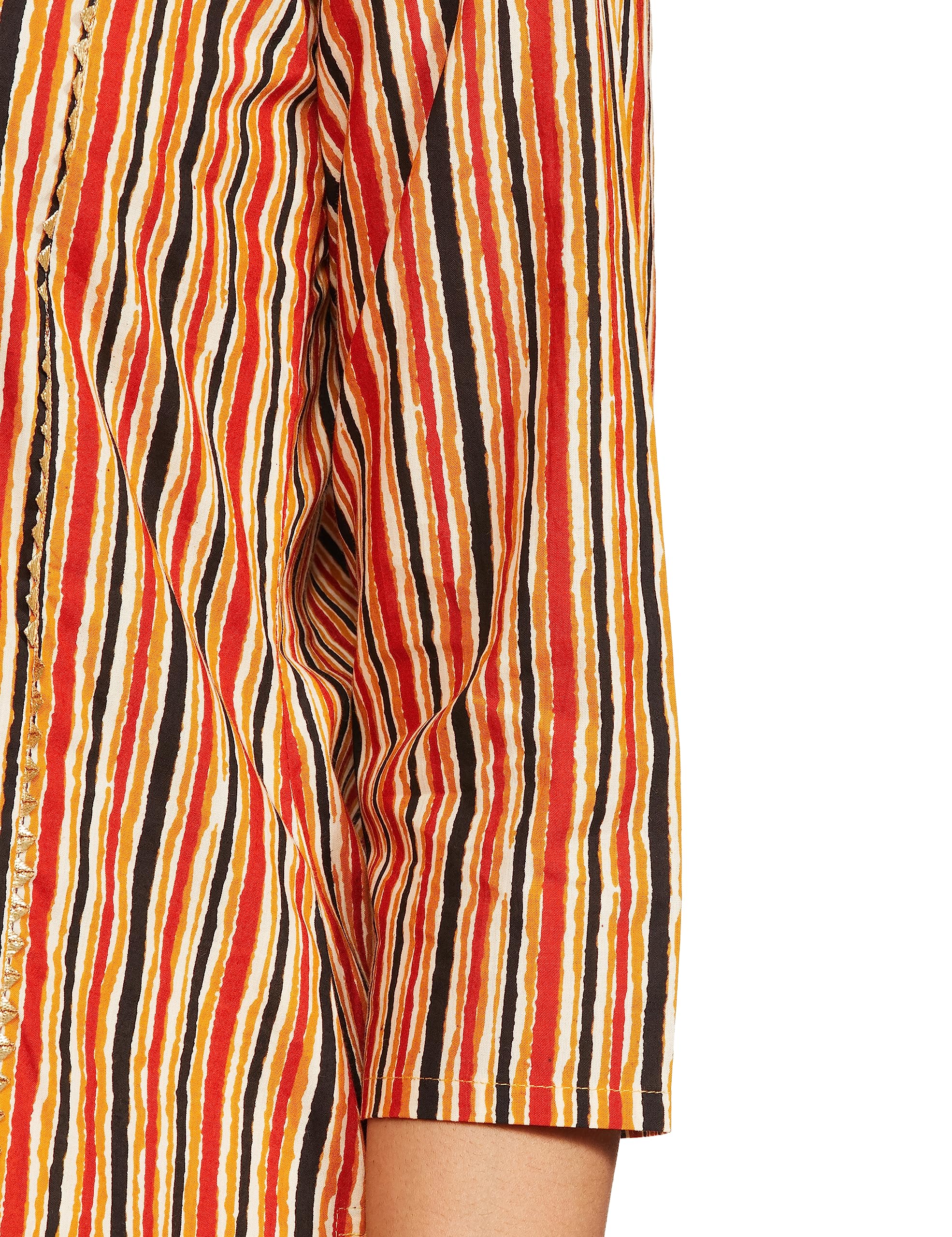 Myx Women's Cotton Kurta - Multi-Coloured - Image 5